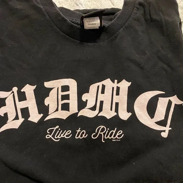 Womens Harley Davidsons tee Size XL - Image 4