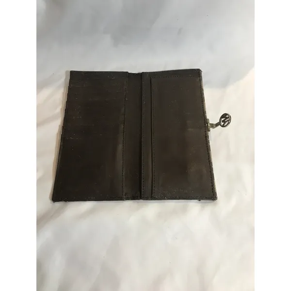 New York & Company Brown Monogram Wallet - Image 6