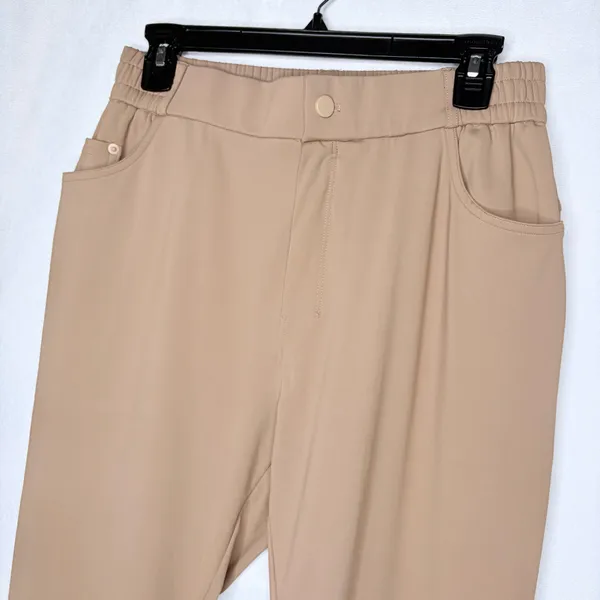 Zyia Active Athletic Pants Casual Khaki Joggers - Image 6