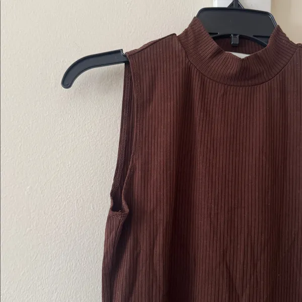 Reformation Skylar Knit Dress, Cafe Color, Size X-Small, $128 - Image 10
