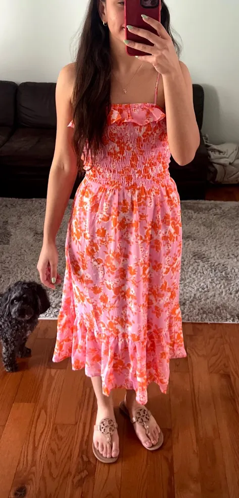 TJ Maxx Dress Floral Maxi - Image 3