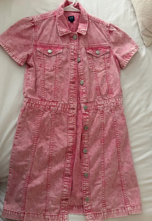 Gap Jean Dress Denim Mini - Image 2