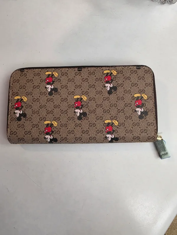 NEW Disney Mickey Mouse Collab Wrap Around Zippered Wallet - Image 2