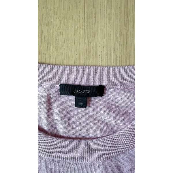 J. Crew Long Sleeve Merino Wool Crew Neck Sweater Pullover Lightweight Size XS - Image 3