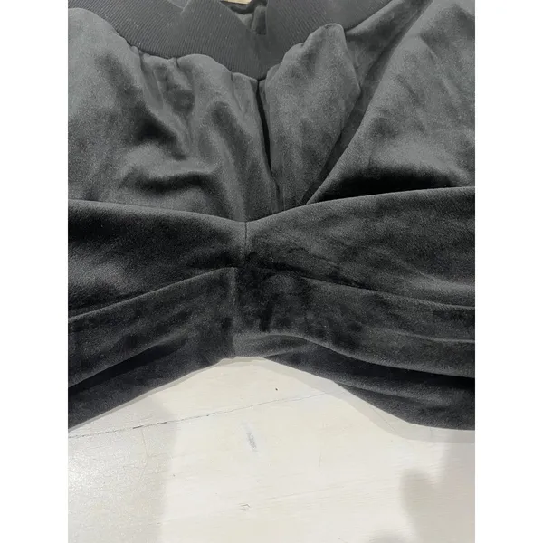 Dance & Marvel black Velour Lounge Set -‎ Comfy, Elastic Waist M, S Top - Image 3
