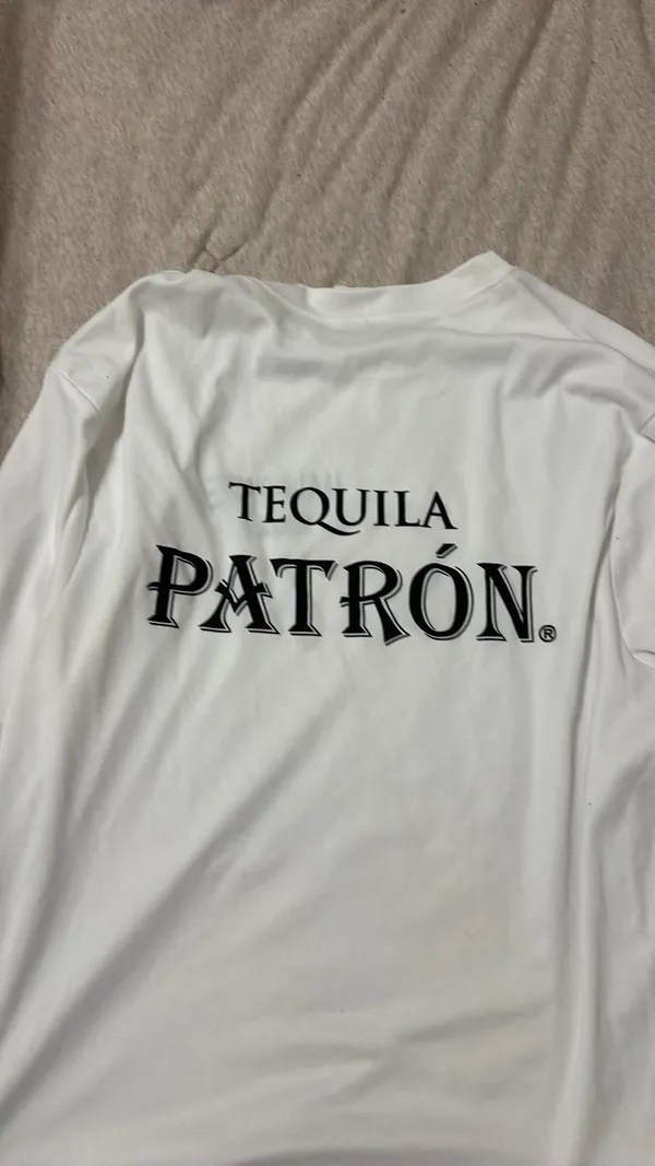 Tequila patron shirt White Size M - Image 2