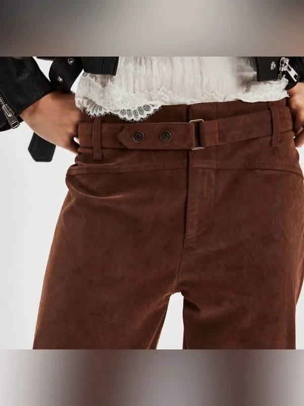 ✨NWT we the Free Titan Vegan Suede Pants 26 ✨ - Image 3