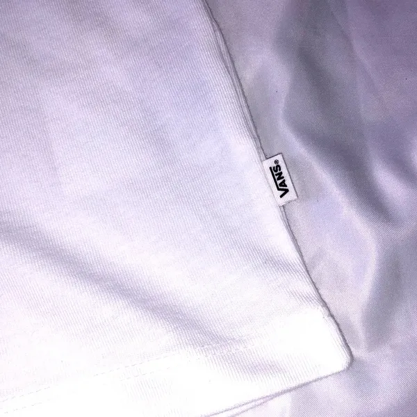 Vans T-shirt off the wall white w/logo L NWT - Image 8