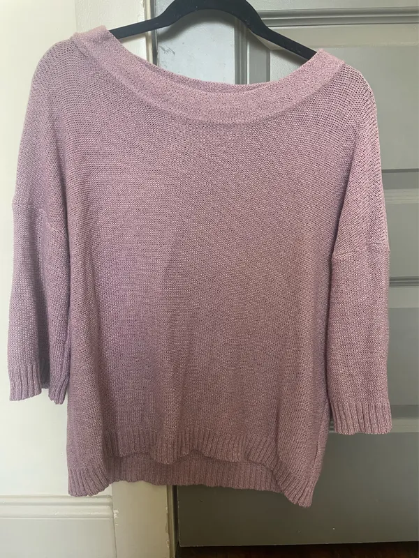 Purple Knit Lounge Set - Image 4