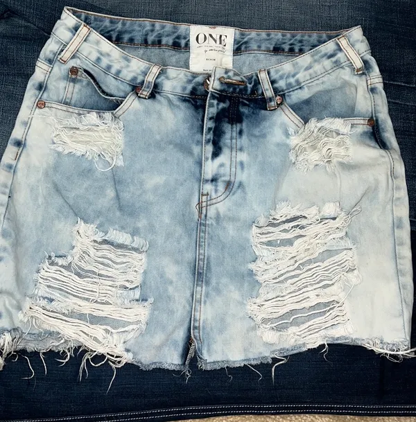 One Teaspoon 2020 High Waist Mini Skirt - Image 2