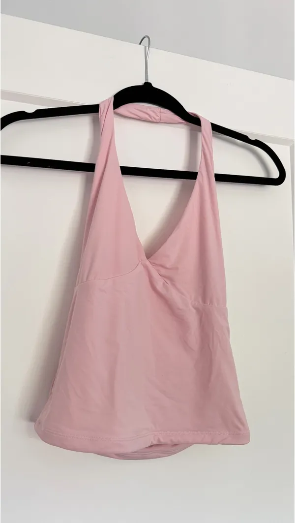 Baby Pink Halter Top - Image 4