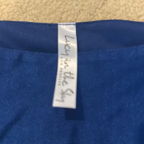 Lucy in the Sky Blue Longsleeve Dress - Image 2