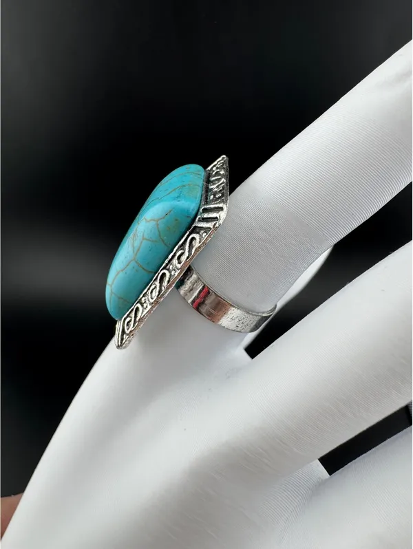 Turquoise Stone Silver - Image 4