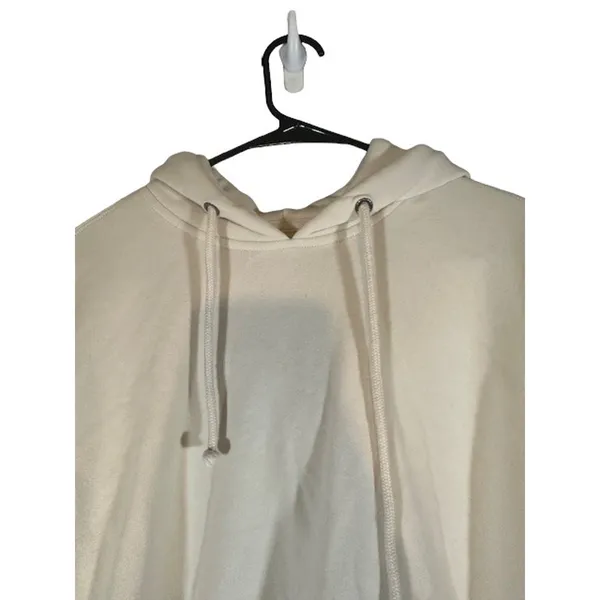Abercrombie & Fitch Women’s Beige Hooded Pullover Sweatshirt Long Sleeve Size XS - Image 5
