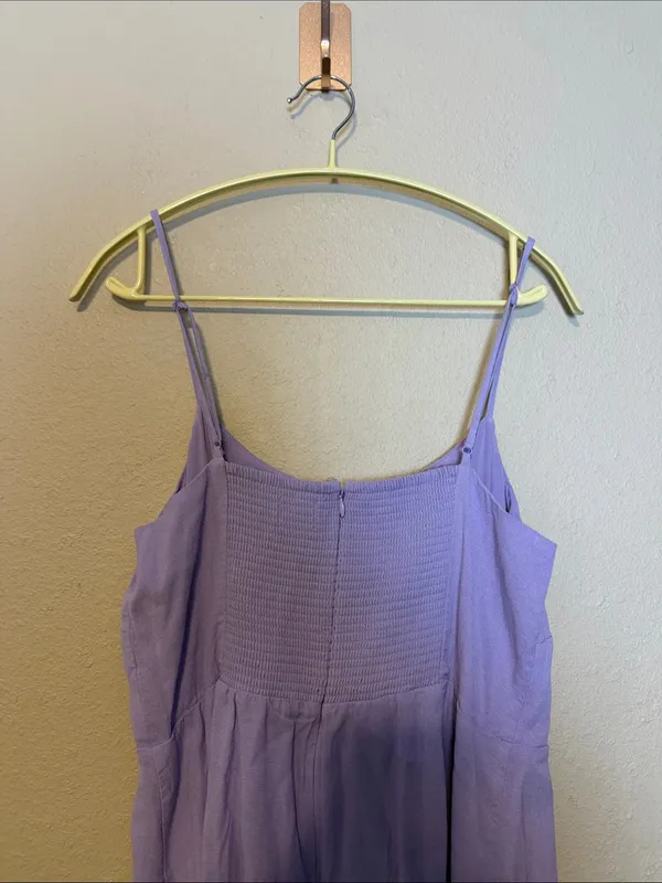 Aritzia Sunday Best Jackson‎ Mini Dress Lavish Lavender Purple Size Large - Image 7
