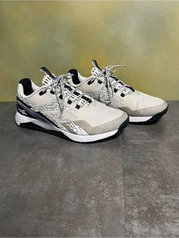 Reebok Nano X1 Women's Training Adventure Shoes Gray/Black/White Size 7.5 - Image 2