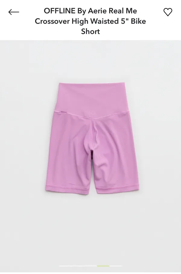 Aerie OFFLINE by Shorts Biker 5" - Image 5