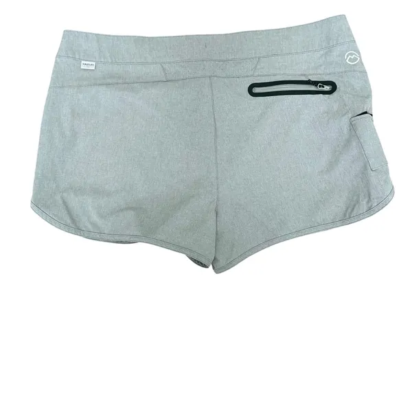 Magellan Outdoors Fishing Shorts Womens XL Lightweight Gray Active Performance Zip Pocket - Image 5