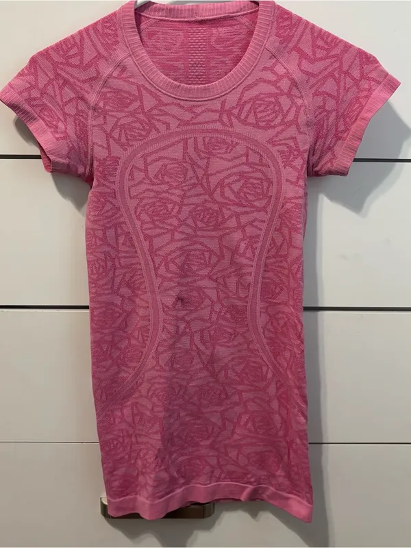 Lululemon Y2K Pink Pattern Swiftly Tech - Image 2