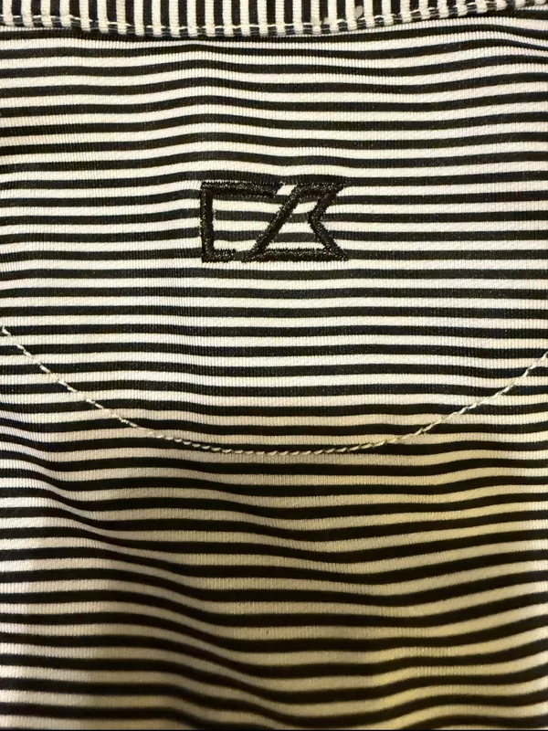 Cutter & Buck Striped Women 1/3 Zip LS CB Drytec Pullover Athletic Shirt -Med - Image 4