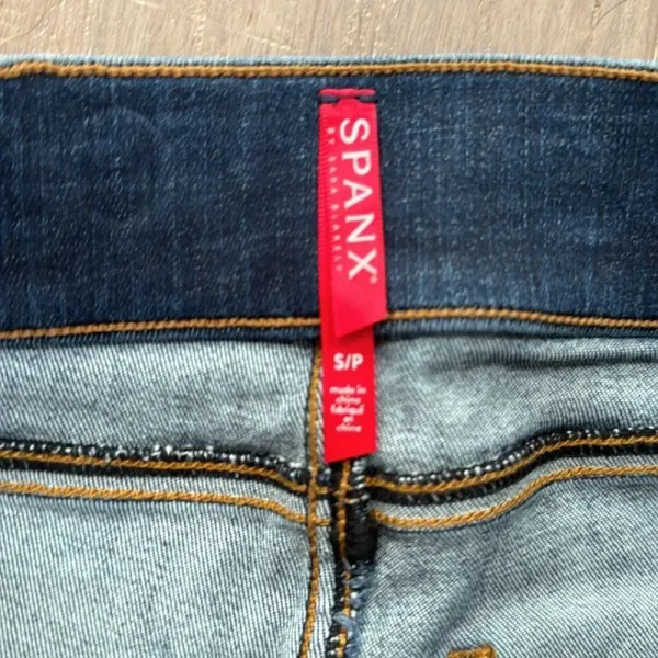 Spanx Women’s Blue Denim Skinny Jeggings Jeans Crop Ankle Pants Sz S - Image 3