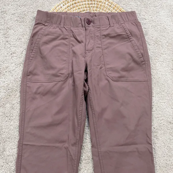 REI Co-op Women’s Taereen Pants Mid Rise Outdoor Hiking in Mauve 6P - Image 5