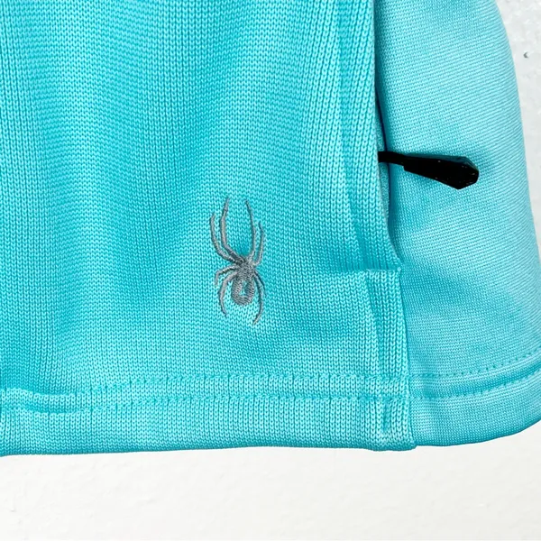 SPYDER Core Teal Long Sleeves Side Zip Pockets Jacket Size XS Outerwear Gorpcore - Image 7