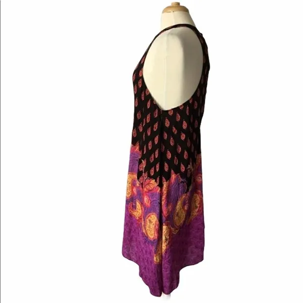 Free people asymmetrical side tie Sleeveless Dress - Image 3