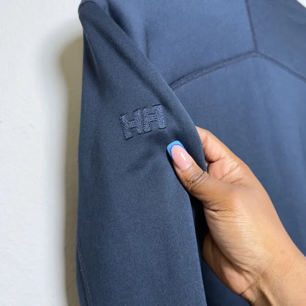 Helly Hansen‎ Women Pullover XL Blue Polartec Quarter Zip Fleece Winter Gorpcore - Image 11