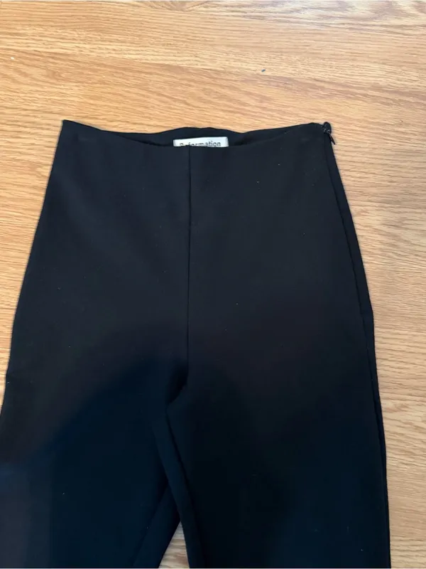 Reformation Jolie High-Waisted Ponte Flare Pants - Image 4
