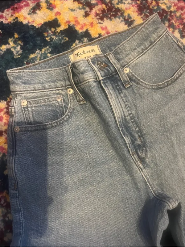 Madewell the perfect vintage Jean Light Wash Wide Leg Women’s Jeans - Image 6