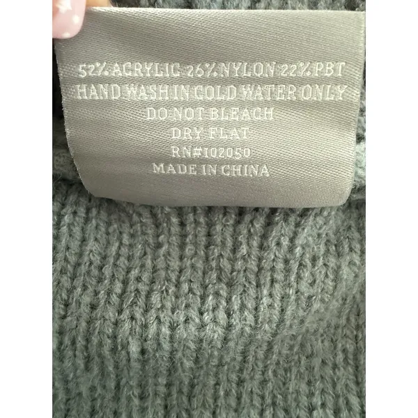 Taylor Swift The Tortured Poets Department Gray Button Down Cardigan Size M/L - Image 13