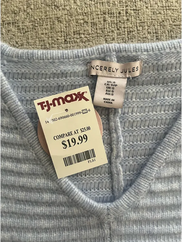 Light Blue Sweater  - Image 2