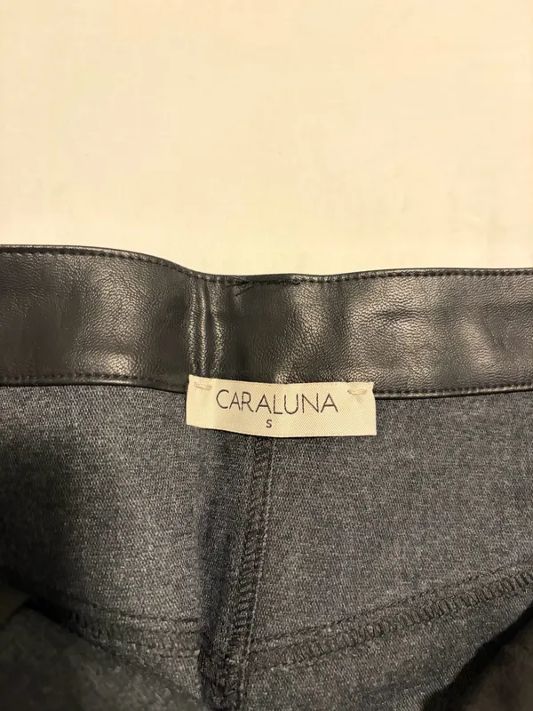 Caraluna black leather pants - Image 4