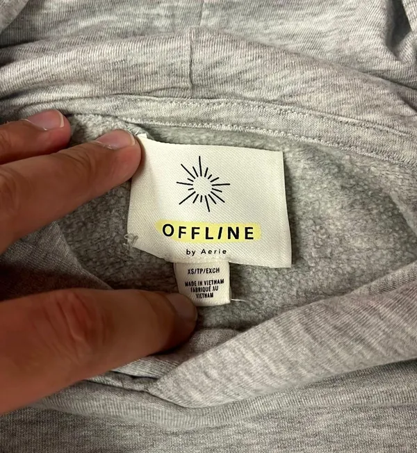 OFFLINE by Aerie Hoodie Fleece - Image 2