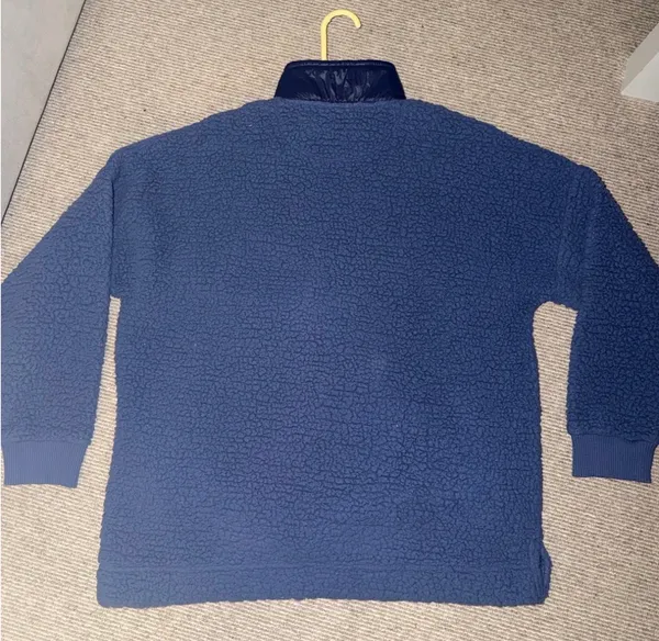 Aerie Pullover Oversized Fleece Quarter-Zip Sweater - Image 2