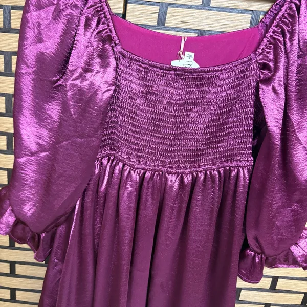 Entro‎ Purple Dress Size Small - Image 6