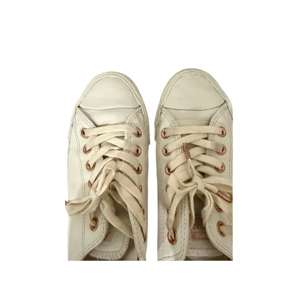 Converse Chuck Taylor All Star OX Egret 8 EUC - Image 9