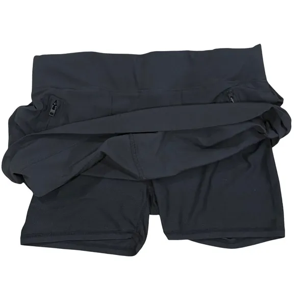 Athleta Trekkie Skort Black Hiking Athletic Skirt Built-in Shorts Size 4 - Image 4