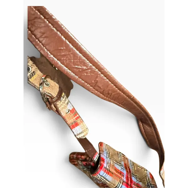Vera Bradley Highland Plaid Quilted Crossbody Bag Multicolor Messenger 10.5in - Image 6