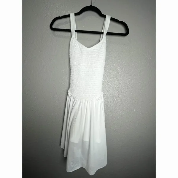 Free People Movement Smockin Hot Dress White Size XS NWOT $128 retail - Image 4