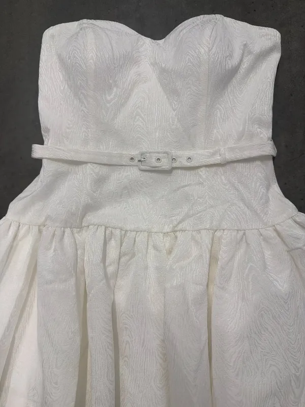 Hutch Junie Strapless Belted Mini Dress Womens Size 8 - Image 8