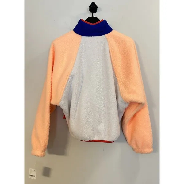 FREE PEOPLE Hit The Slopes Colorblock Pullover Sport Canvas Combo Size X-Small - Image 9