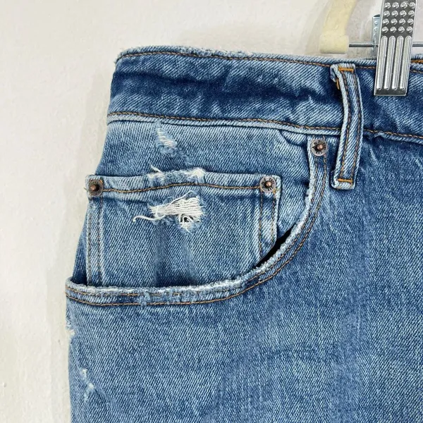 Abercrombie Fitch Jeans Womens 24R 37 Curve‎ Love 90s Relaxed High Rise Blue - Image 7