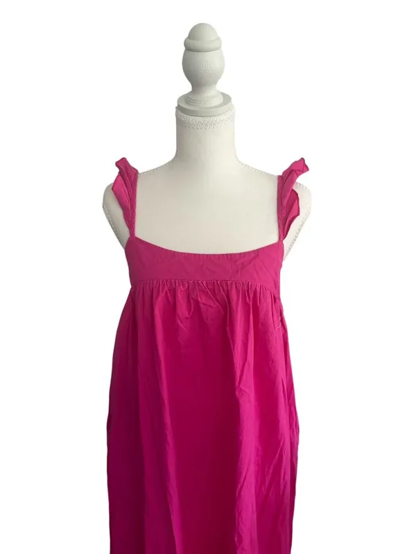 SHOW ME YOUR MUMU Pink Smocked Maxi Sundress Size XS - Image 3