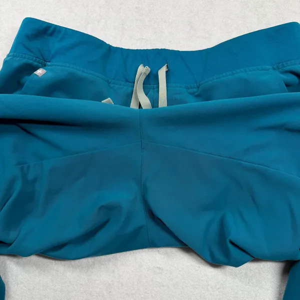 FIGS Zamora Jogger Scrub Pants Women’s XL Teal Blue Green Technical Collection - Image 6