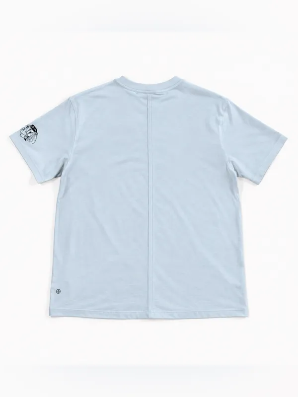 lululemon x Chicago Blackhawks All Yours Cotton T-Shirt | Ice Blue - Image 2