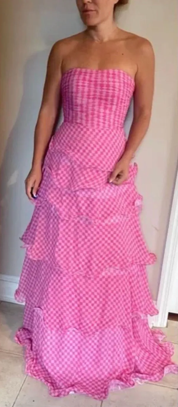 Jovani Pink Formal Gown - Image 2