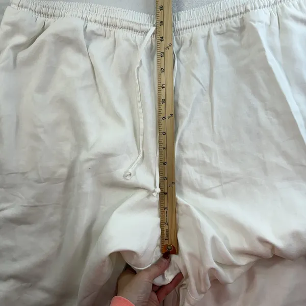 Wild‎ Fable Plus 1X Linen Blend Wide Leg Pants Relaxed Baggy Resort Boho Women’s - Image 12