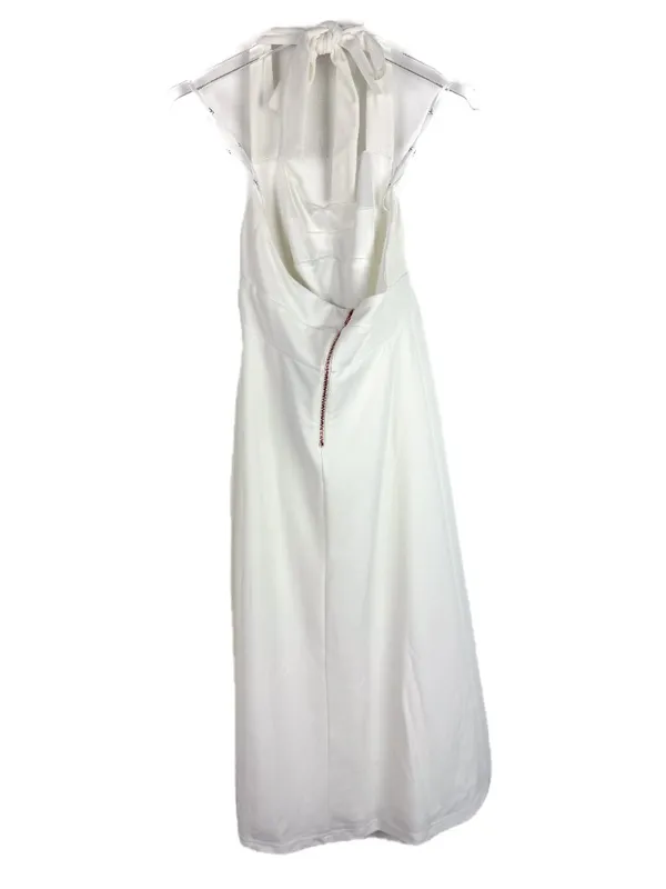NWT Lulus This is Bliss White Halter Midi Dress Size Small S NEW - Image 7
